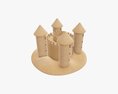 Sand Castle 05 3D 모델 
