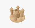 Sand Castle 05 3D 모델 