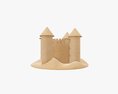 Sand Castle 05 3Dモデル