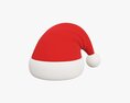 Santa Claus Christmas Hat 01 3D модель