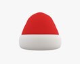 Santa Claus Christmas Hat 01 3Dモデル