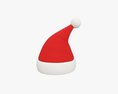 Santa Claus Christmas Hat 02 3D 모델 