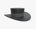 Black Hat 01 3d model