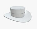 Black Hat 01 3D-Modell
