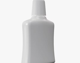 Small Plastic Bottle 03 3D-Modell