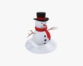Snowman 01 3D модель