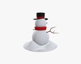 Snowman 01 3D模型