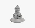 Snowman 02 Modelo 3D