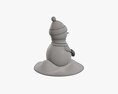 Snowman 02 3Dモデル
