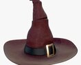 Halloween Witch Hat Modello 3D