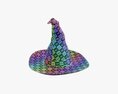 Halloween Witch Hat 3d model
