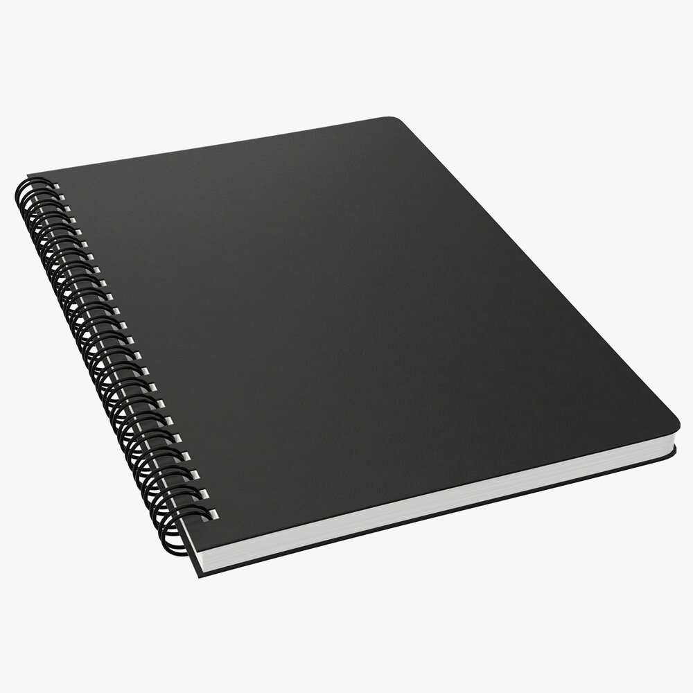Spiral Sketchbook 01 3d model