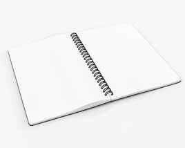 Spiral Sketchbook 03 3D model