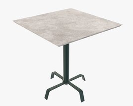 Square Coffee Table Modello 3D