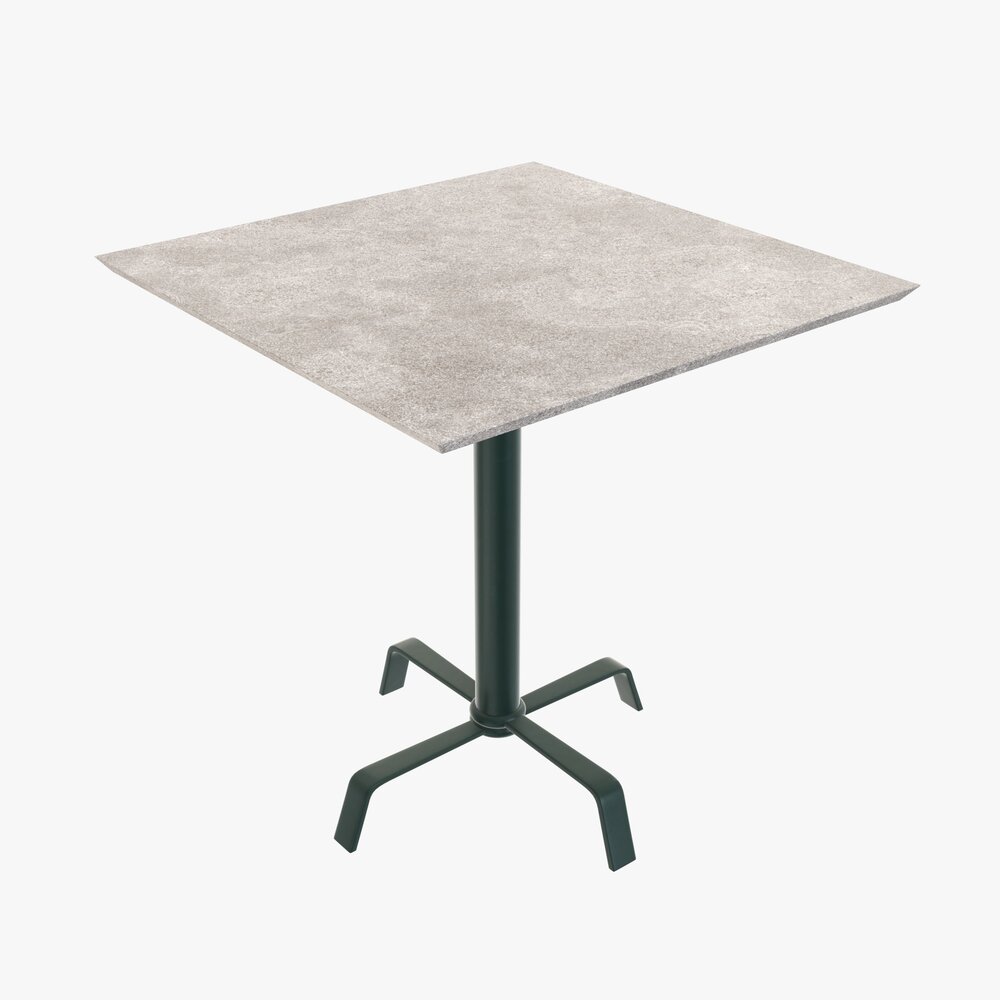 Square Coffee Table 3D модель