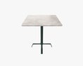 Square Coffee Table 3D 모델 