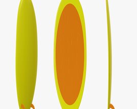 Surfboard 01 3D 모델 