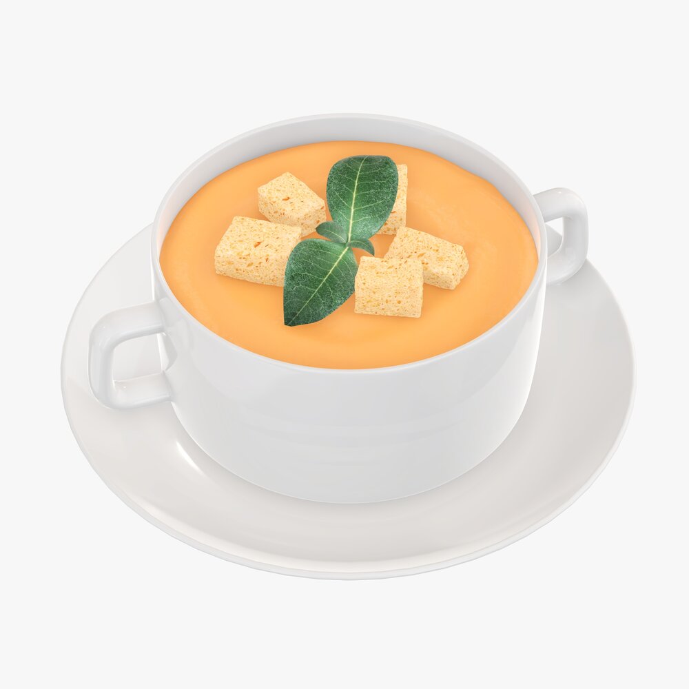 Sweet Potato Soup 3Dモデル