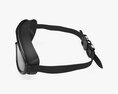 Swimming Goggles 01 Black Modello 3D