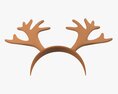 Headband Deer Horns Modelo 3D