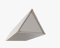 Triangular Tube Cardboard Box 3Dモデル