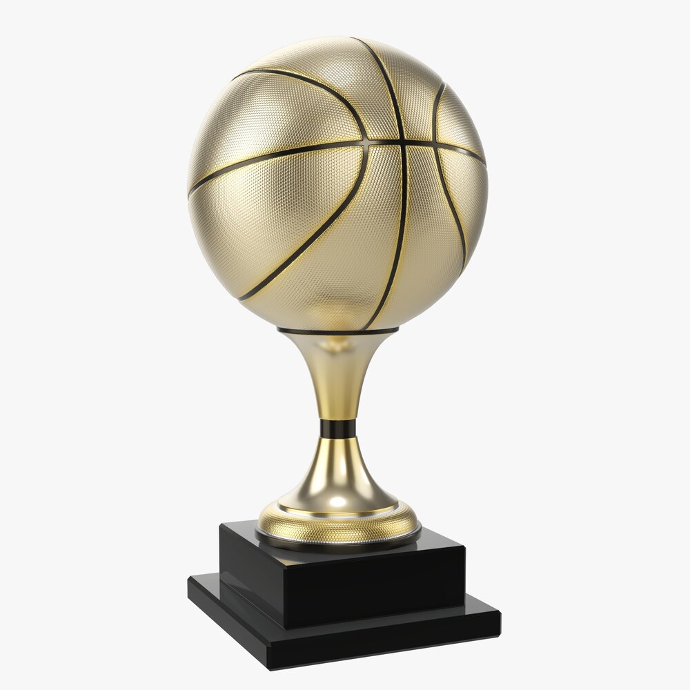 Trophy Basketball Ball Modèle 3D