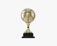 Trophy Basketball Ball 3D 모델 