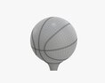 Trophy Basketball Ball 3d model