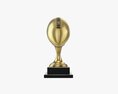 Trophy Football Ball 3d model