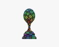 Trophy Football Ball 3D модель