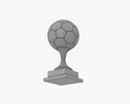 Trophy Soccer Ball 3d model