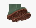 Waterproof Rubber Boots 3D 모델 