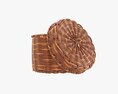 Wicker Box Small 3D 모델 