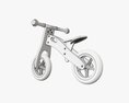 Wooden Balance Bike For Kids 3D模型