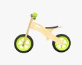 Wooden Balance Bike For Kids V2 Modelo 3D