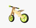 Wooden Balance Bike For Kids V2 Modèle 3d