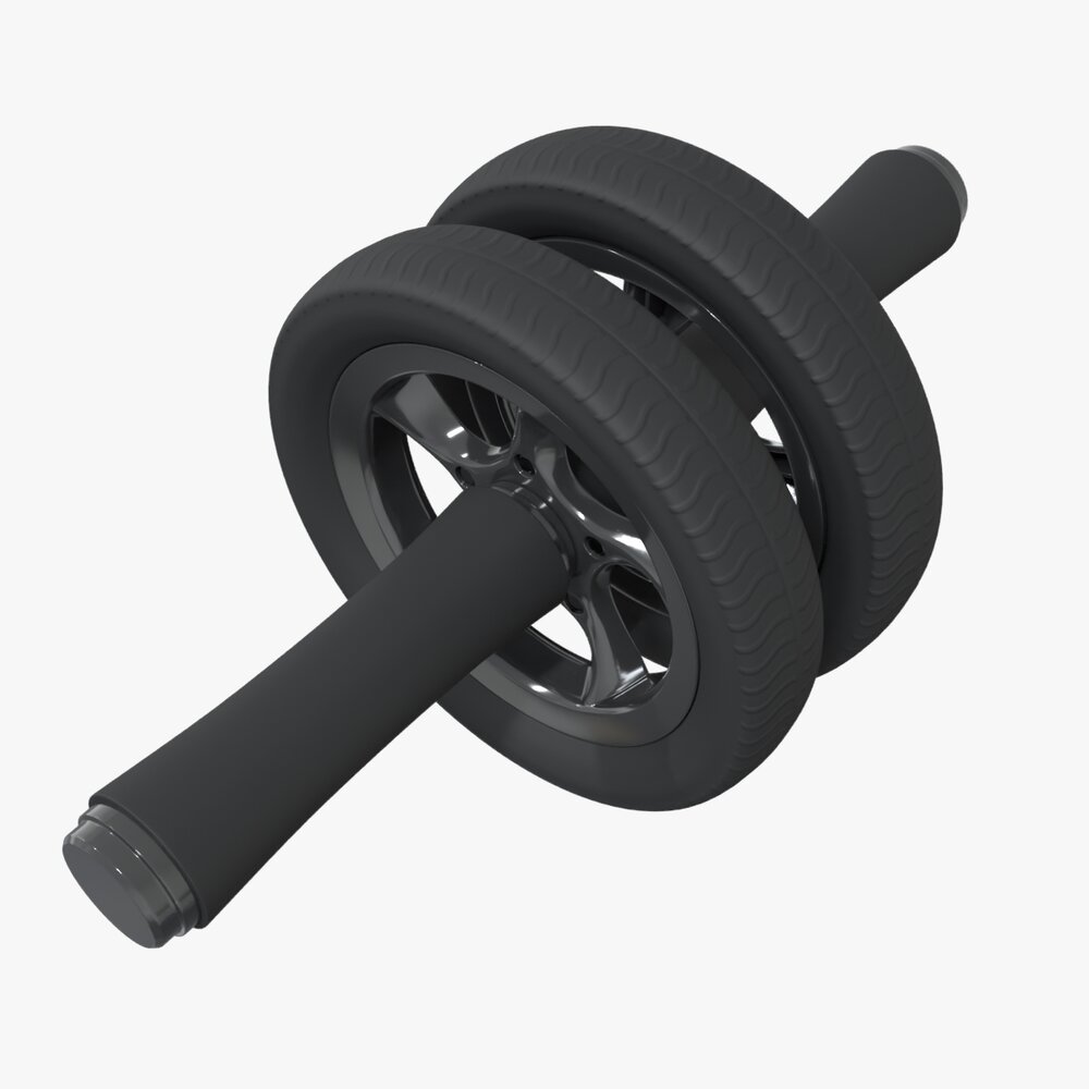 Abdominal Exercise Roller 3D 모델 