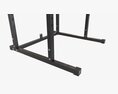 Adjustable Exercise Bench Cage Modelo 3d