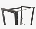 Adjustable Exercise Bench Cage Modello 3D