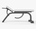 Adjustable Weight Flat Bench 02 Modello 3D