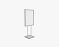 Advertising Display Stand Mockup 02 Modello 3D