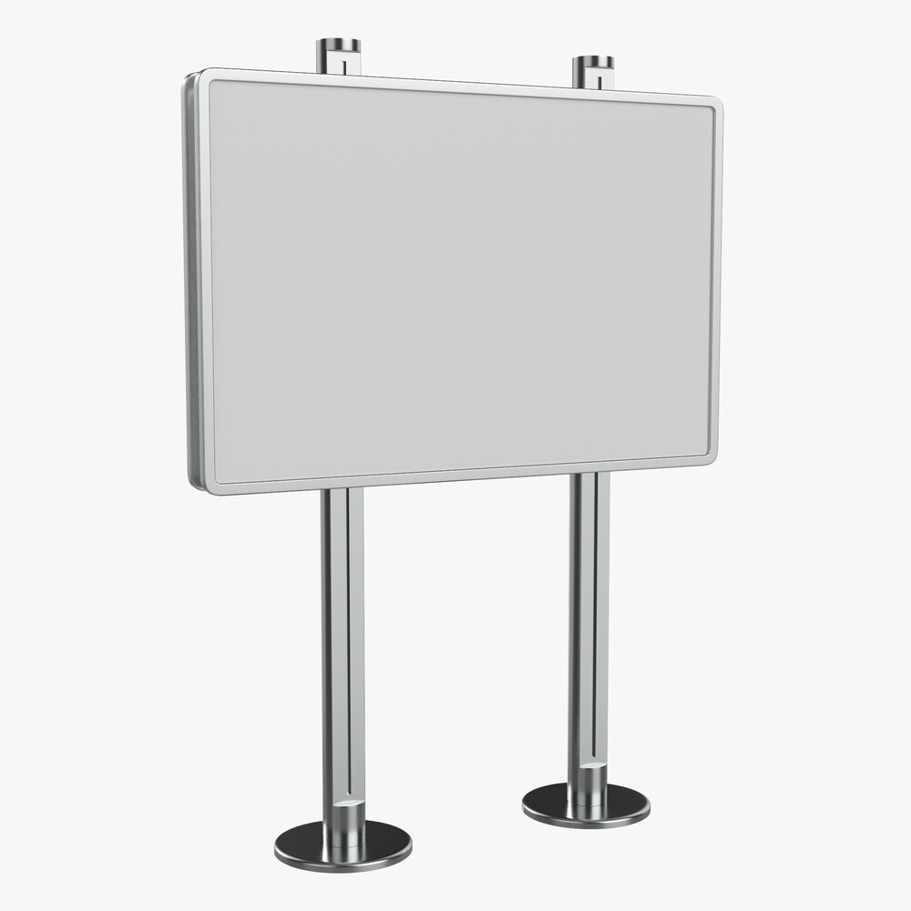 Advertising Display Stand Mockup 04 3D модель