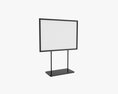 Advertising Display Stand Mockup 05 3D модель