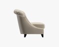 Chesterfield Style Sofa 3D 모델 