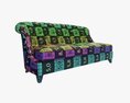 Chesterfield Style Sofa 3D-Modell