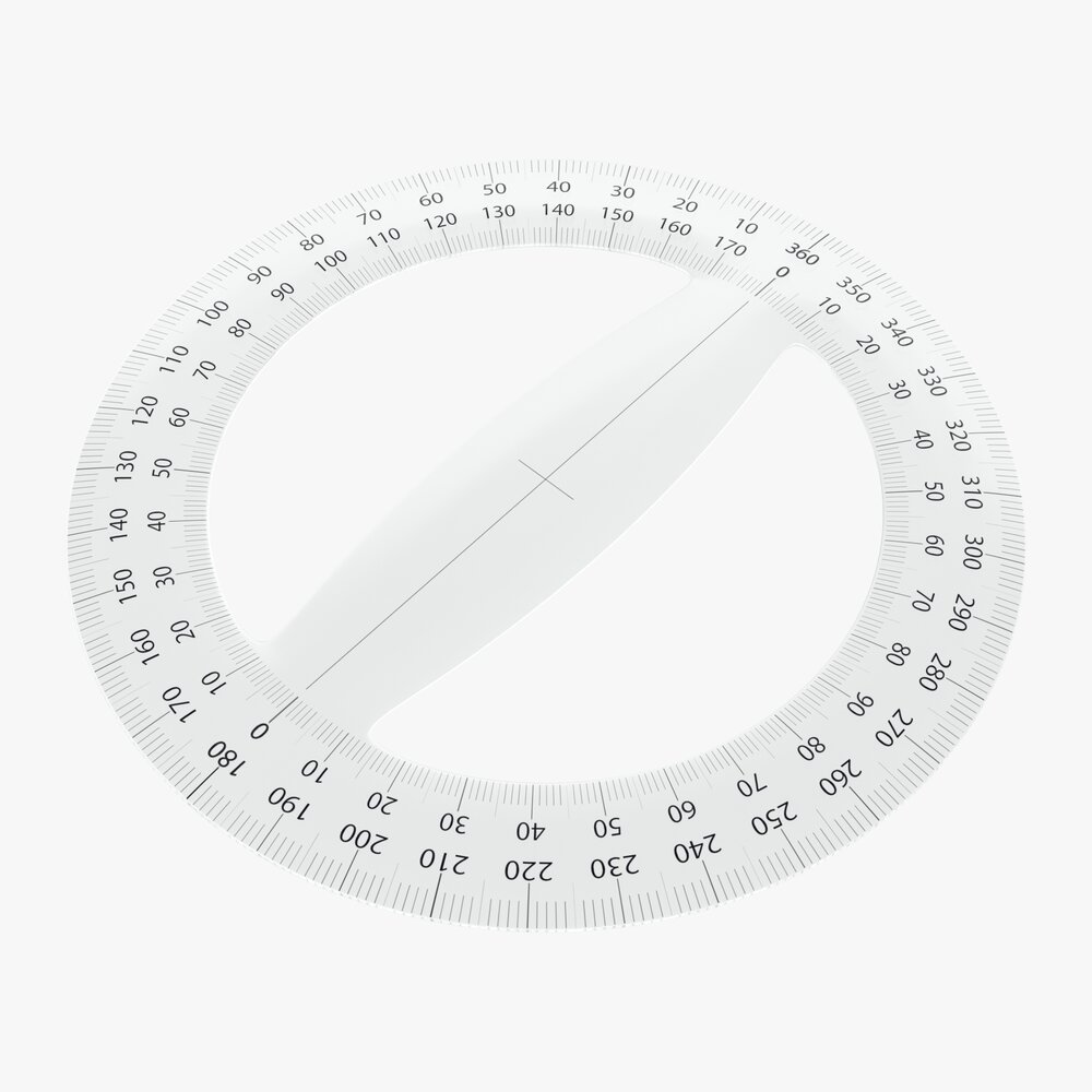 Circle Protractor 3D-Modell