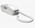 Compact Corded Phone 3D-Modell