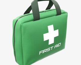 First Aid Kit Bag 3D 모델 