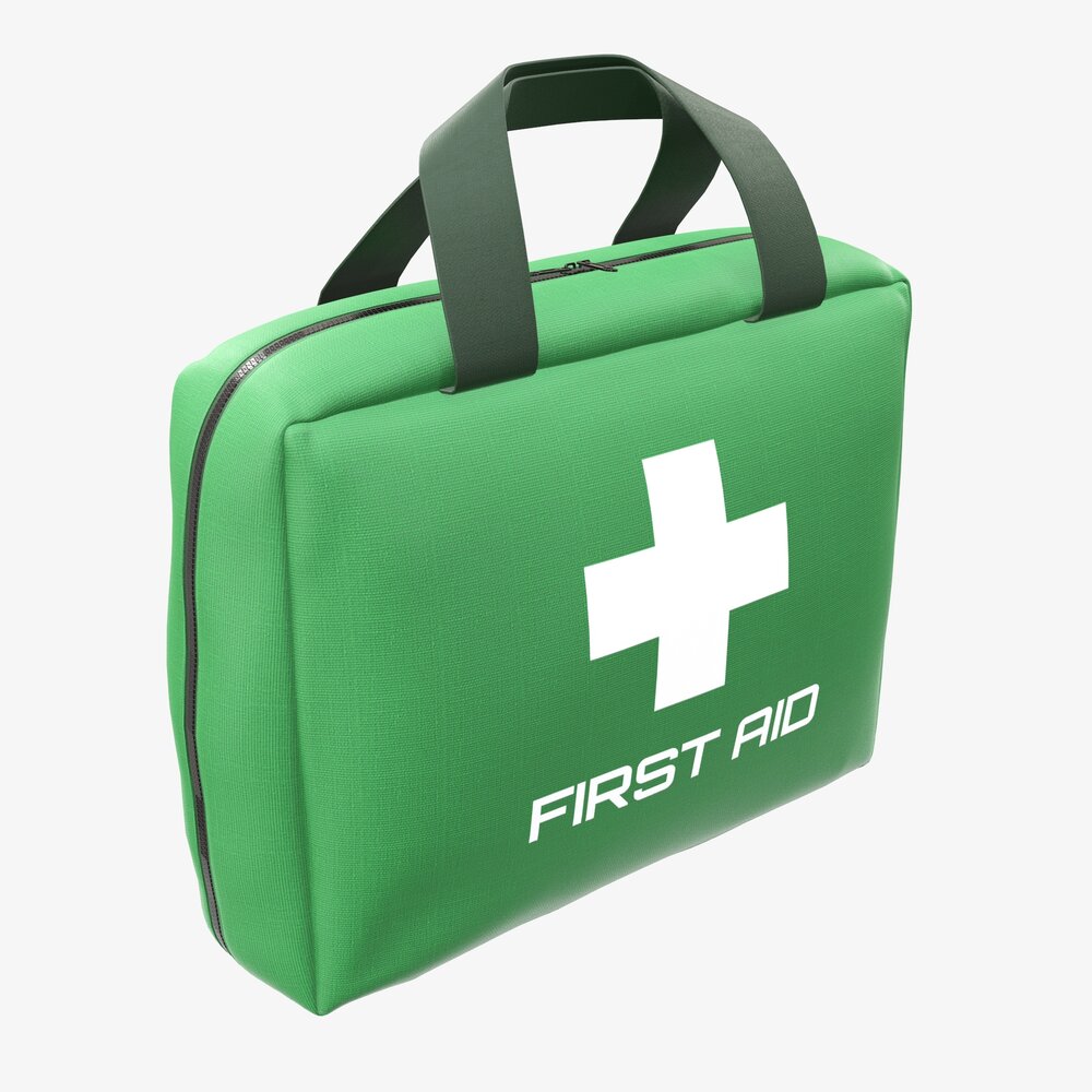 First Aid Kit Bag 3D-Modell