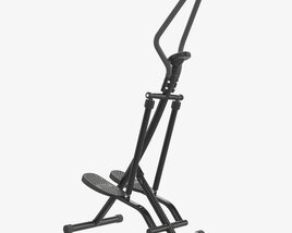 Fitness Step Machine For Exercise 3D model